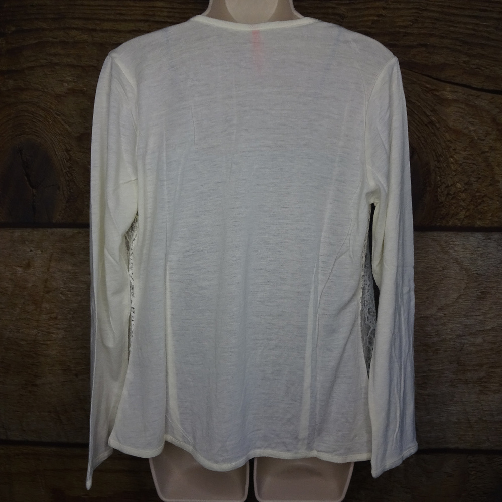 Ruby Ribbon Small Open Front Sweater Top NWOT Wool - Picture 4 of 7